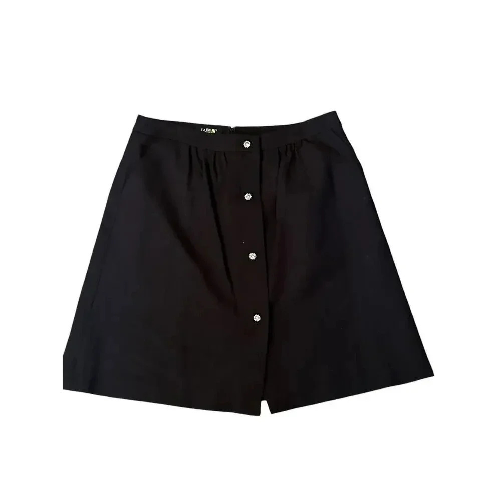 Talbots Black A-Line Skirt Size 14